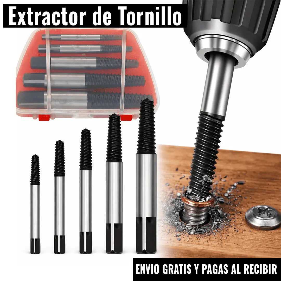 Extractor De Tornillos Dañados Profesional