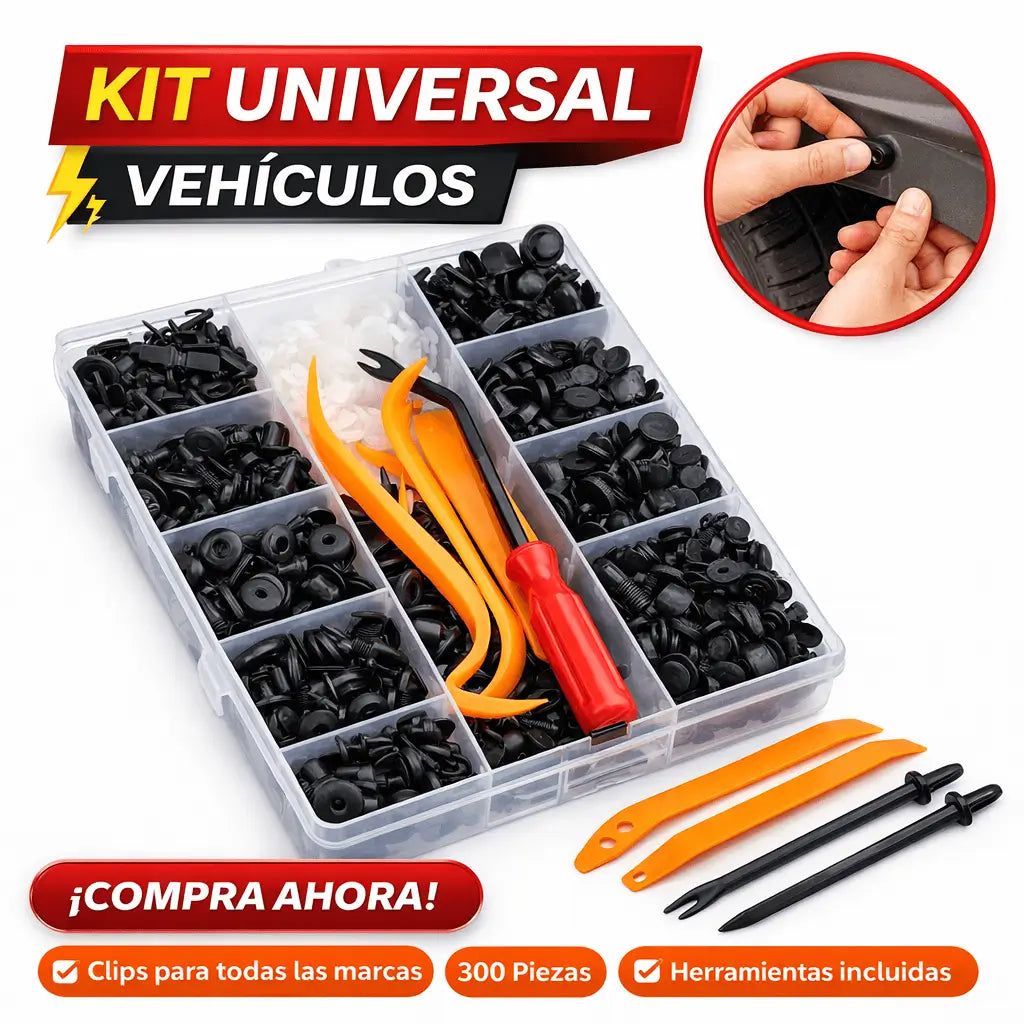 Pack De Clips Para Vehiculos De Alta Resistencia