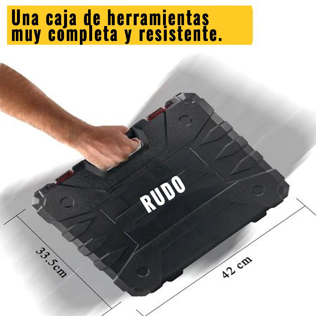 Taladro Martillo 36V Recargable Con Herramientas