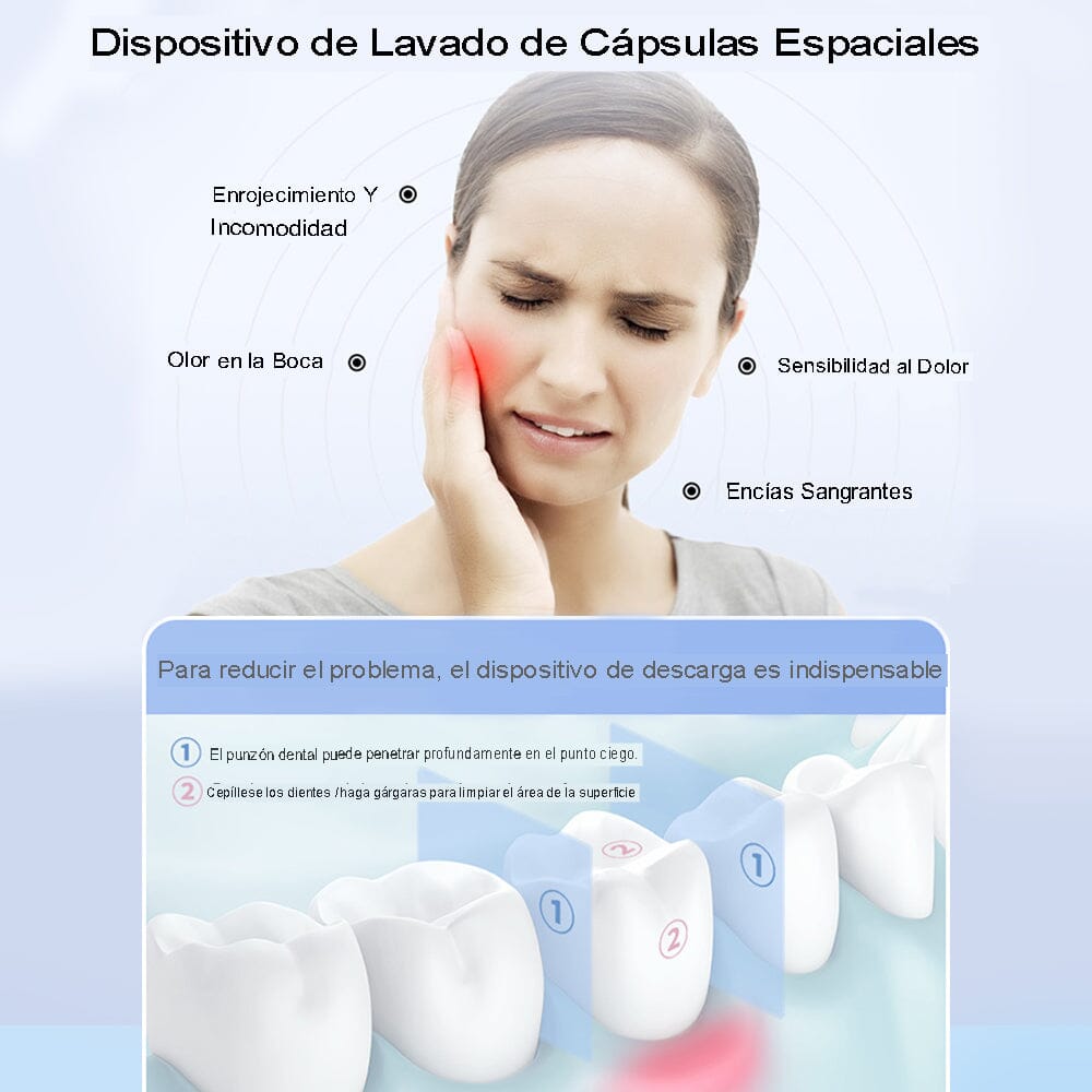 DentisPRO Limpiador Bucal Recargable Overshoprd.com 